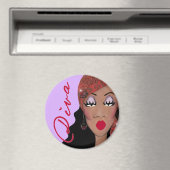 "DIVA is een woord met vier letters..." magneet (Insitu (Vaatwasser))