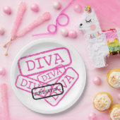 "DIVA - Just Sayin"-Borden voor papier Papieren Bordje (Feest)