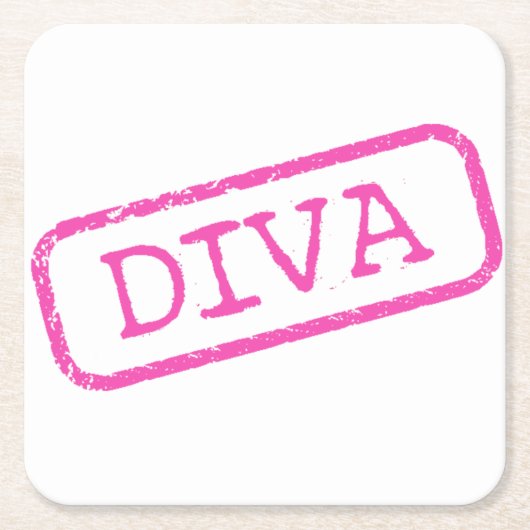 "DIVA" KARTONNEN ONDERZETTERS (Voorkant)