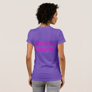 Diva kat met sprankel t-shirt