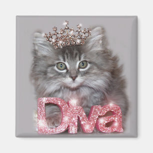 Diva Kat met Tiara Magneet