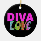 Diva Keramisch Ornament (Voorkant)