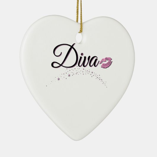 Diva Keramisch Ornament (Rechts)
