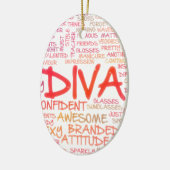 Diva Keramisch Ornament (Links)