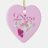 Diva Keramisch Ornament (Rechts)