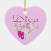 Diva Keramisch Ornament (Achterkant)