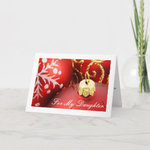 Diva Kerstkaart voor Dochters Feestdagen Kaart