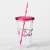 Diva Kett Acryltumbler Acryl Drinkbeker (Achterkant)