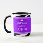 DIVA-koffie Mok "KEEP KALM OF HISSY FIT" (Links)
