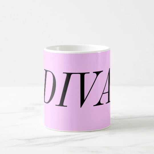 Diva Koffiemok Zazzle Nl