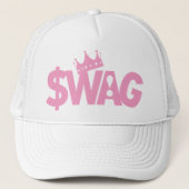 Diva Koningin van Swag! Trucker Pet (Voorkant)