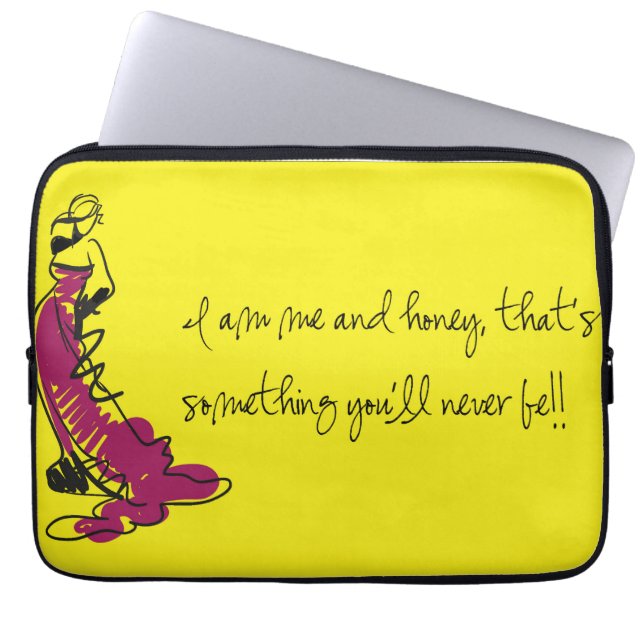 Diva-laptophoes Laptop Sleeve (Voorkant)