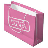"DIVA" LARGE CADEAUTASJE (Voorkant Gekanteld)
