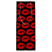 "Diva Lips" /Red Wijn Cadeautas (Achterkant)