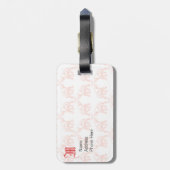 Diva Love Travel Bag Label Sjabloon Bagagelabel (Achterkant verticaal)