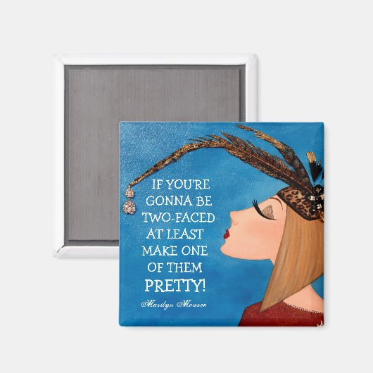 "DIVA" MAGNEET (Voorkant / Achterkant)