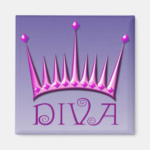 Diva magnet in fuschia