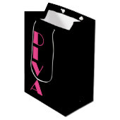 "DIVA" MEDIUM CADEAUZAKJE (Voorkant Gekanteld)