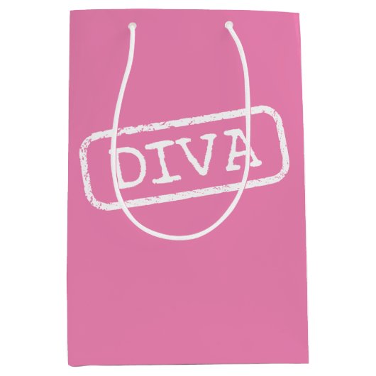 "DIVA" MEDIUM CADEAUZAKJE (Voorkant)