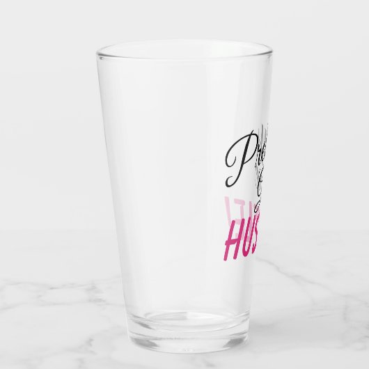 DIVA " meisje HUSTLE" drinkware Glas (Rechts)