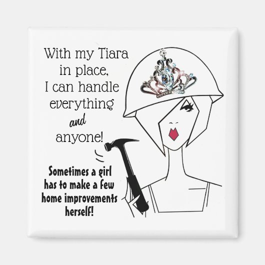 "Diva met een gordel van het Hulpmiddel.. het make Magneet (Voorkant)