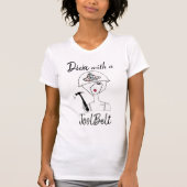 "Diva met een ToolBelt!" T-shirt (Voorkant)