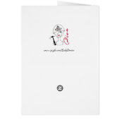 Diva met een werktuig / dragende Stilettos! (Achterkant)