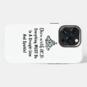 "DIVA met OCD" iPhone Hoesje (Achterkant horizontaal)