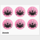 Diva Mode Sticker - Raspberry Hot Pink (Vel)