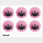 Diva Mode Sticker - Raspberry Hot Pink (Vel)