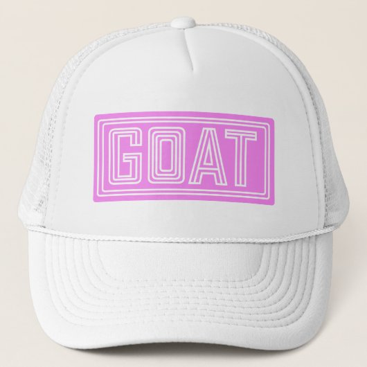 Diva nog steeds het GOAT Trucker Pet (Voorkant)