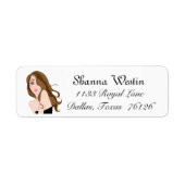 Diva of a Address Label (Voorkant)