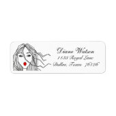 Diva of a Address Label (Voorkant)