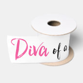 "Diva of a Bride!" Satijnen Lint (Spoel)