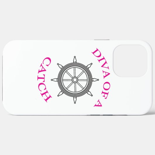 Diva of a Catch Case-Mate iPhone Case (Achterkant (horizontaal))