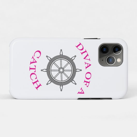 Diva of a Catch Case-Mate iPhone Case (Achterkant (horizontaal))