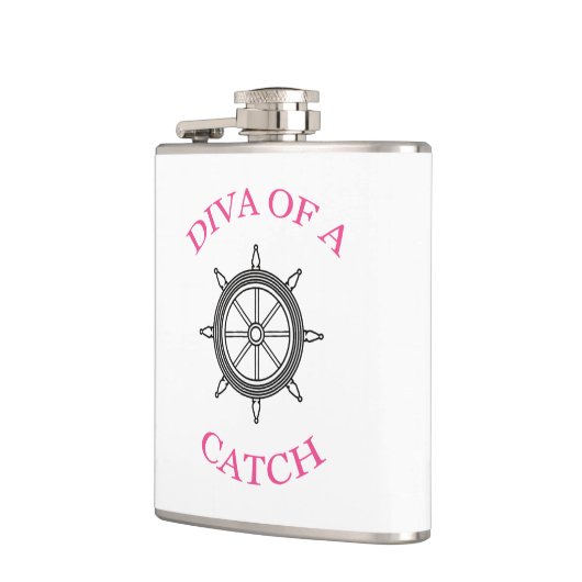 "DIVA of a Catch" Heupfles (Links)