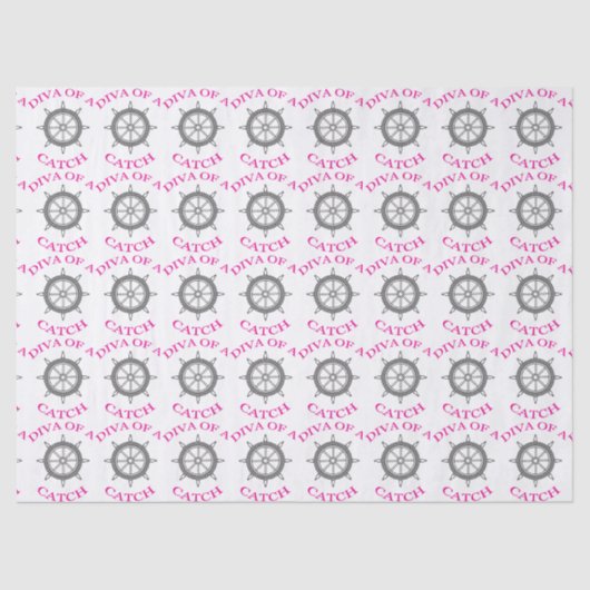 Diva of a Catch Tissuepapier (Voorkant)