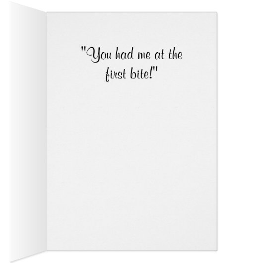 Diva of a Cook. - "Je had me bij de eerste hap!" (Binnen (Rechts))