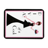 "Diva of a Cook" Magneet (Horizontaal)