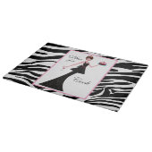 "Diva of a Cook" Snijplank (Hoek)