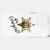 Diva of a Cowgirl Case-Mate iPhone Case (Achterkant (horizontaal))