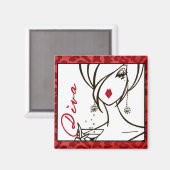 Diva of a Magnet (Voorkant / Achterkant)