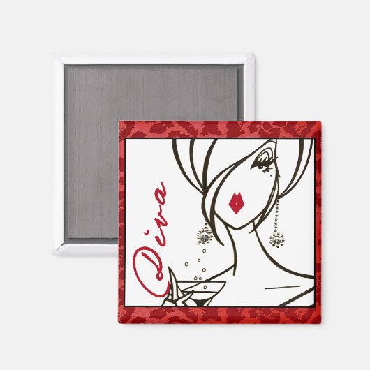 Diva of a Magnet (Voorkant / Achterkant)