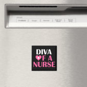 "DIVA OF A NURSE" MAGNEET (Insitu (Vaatwasser))