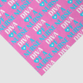 "DIVA OF A NURSE" TISSUEPAPIER (Detail)