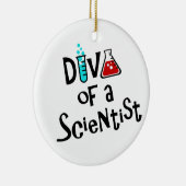 "DIVA of a Scientist" keramisch Ornament (Rechts)