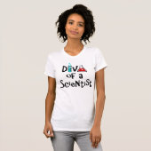 "DIVA of a Scientist" T-shirt (Voorkant volledig)