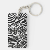 Diva of a Stylist (Dark Hair)-Sleutelhanger Sleutelhanger (achterkant)