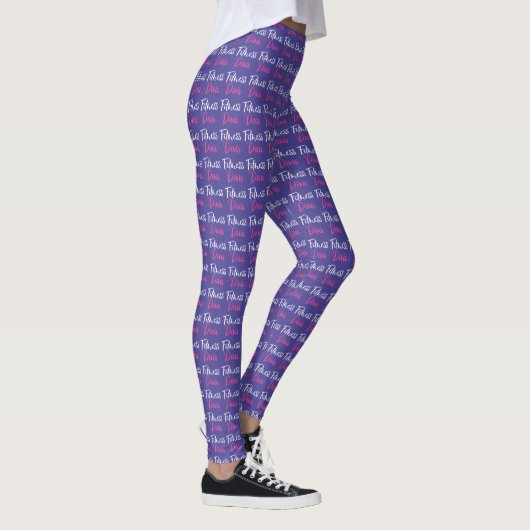"Diva of Fitness" Leggings (Rechts)